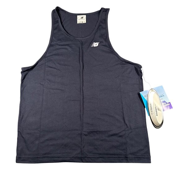 New Balance Tank Top Womens Medium Cool Max Singlet Tank Top Running NWT WSG322 - Picture 1 of 10